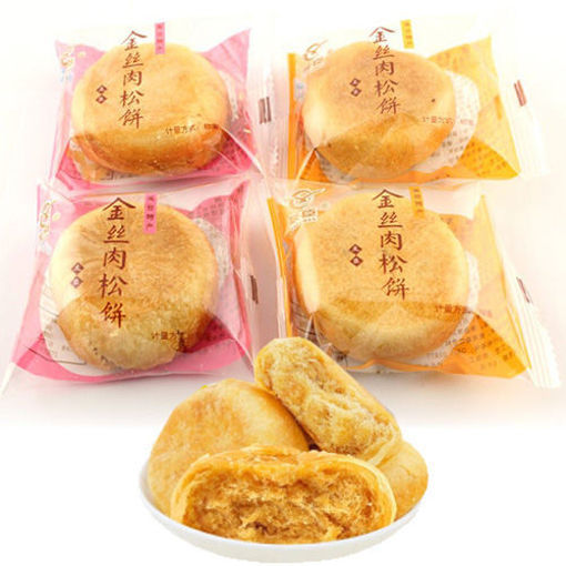 图片 一组4袋 友臣金丝肉松饼 4x35g 日期见内页