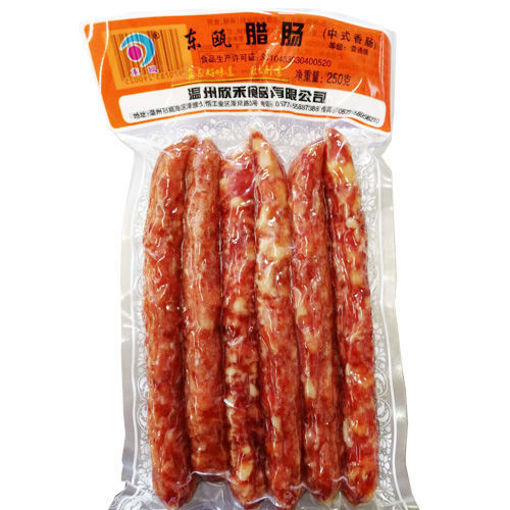 图片 东欧腊肠 广式风味香肠 250g 日期见内页