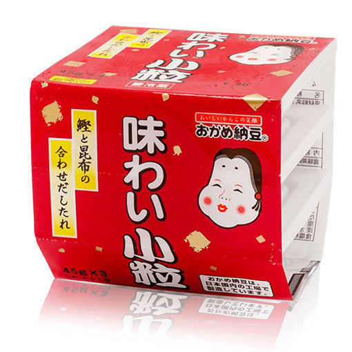 图片 日本Ajiwai 极小粒纳豆 内含3盒 136.5g 