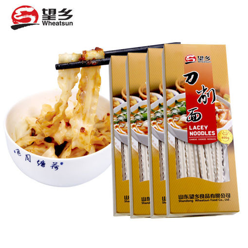 图片 年货大集! 望乡 黄盒 刀削面 400g