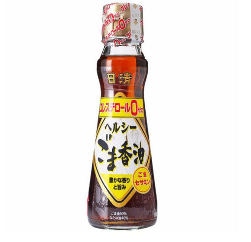 图片 日清 日本制 健康麻油 零膽固醇芝麻油 香油  130g 