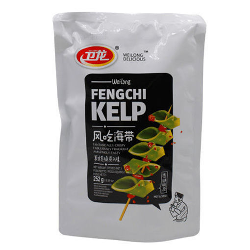 图片 卫龙 风吃海带 香辣味 袋装 252g 