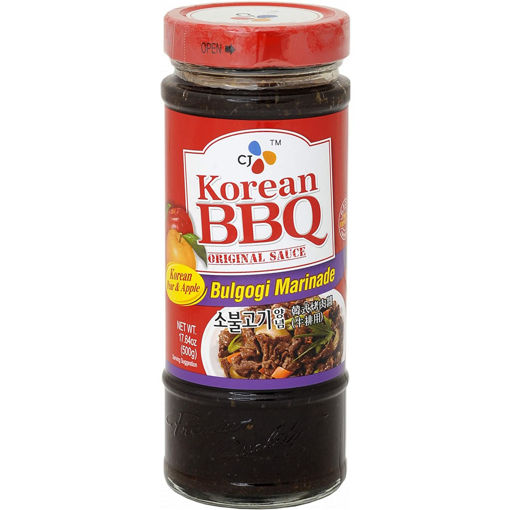 图片 韩国Bibigo BBQ腌肉烤肉酱 原味 500g  日期见内页
