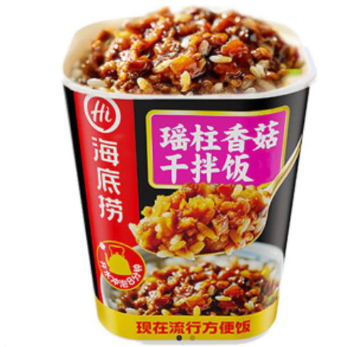 图片 海底捞 瑶柱香菇酱拌饭方便米饭 142g