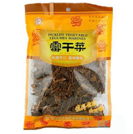 图片 莲峰  梅干菜 200g (梅菜扣肉 梅菜馅饼 必备)