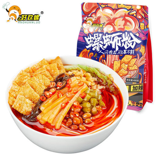 图片 好欢螺 柳州螺蛳粉 加辣加臭版 400g 日期见内页