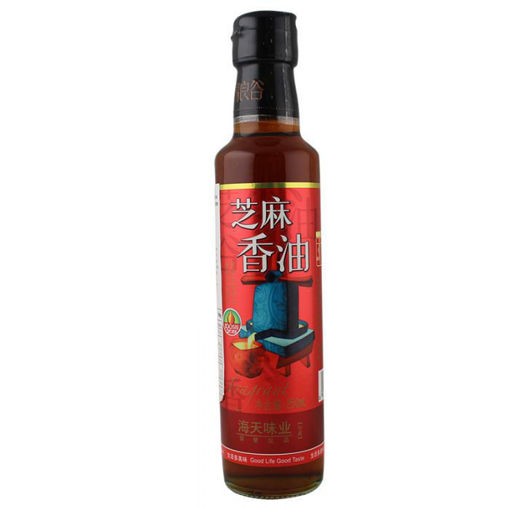 图片 海天 纯芝麻香油 中瓶 250ml 