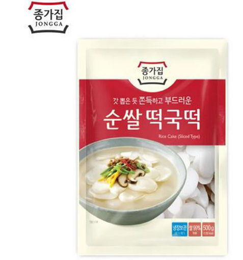 图片 韩国宗家府 红袋年糕片 500g