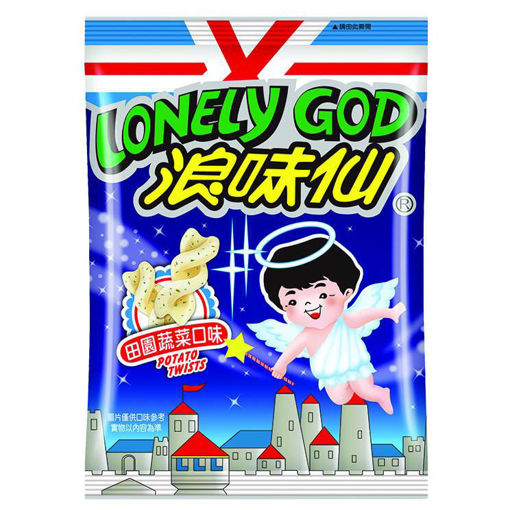 图片 浪味仙 花式薯卷 田园蔬菜口味 42g 