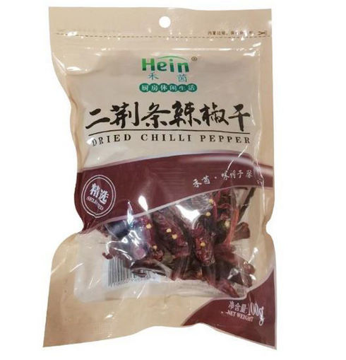 图片 禾茵 二荆条辣椒干 100g  日期见内页