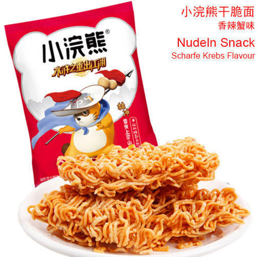 图片 统一 小浣熊 干脆面 香辣蟹味 红袋 40g