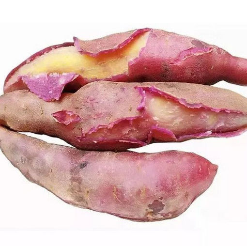 图片 中国红番薯 紫皮黄心 丝滑绵密  ca.900g-1kg 