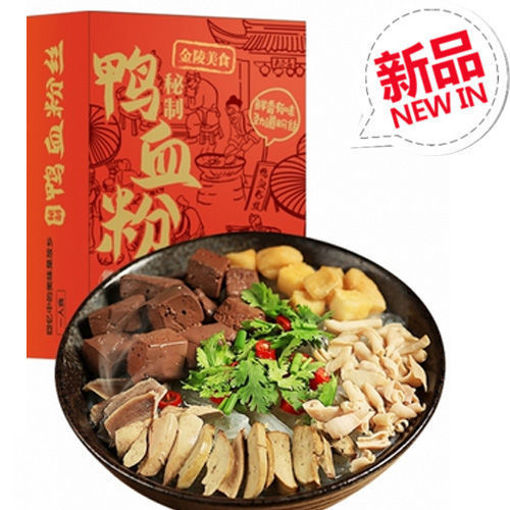 图片 食郡主 秘制鸭血粉丝汤 香辣味 232g 日期见内页