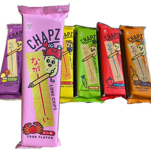 图片 日本Tokimeki 超级美味长薯片 原味 75g (柠檬黄袋 Original)