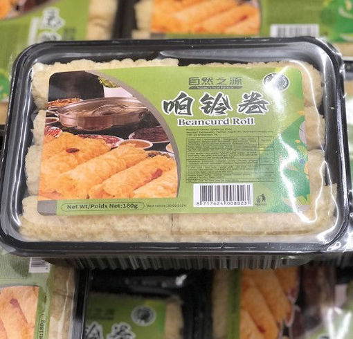 图片 自然之源 火锅响铃卷 铃铃卷 绿贴 180g (腐竹卷) 