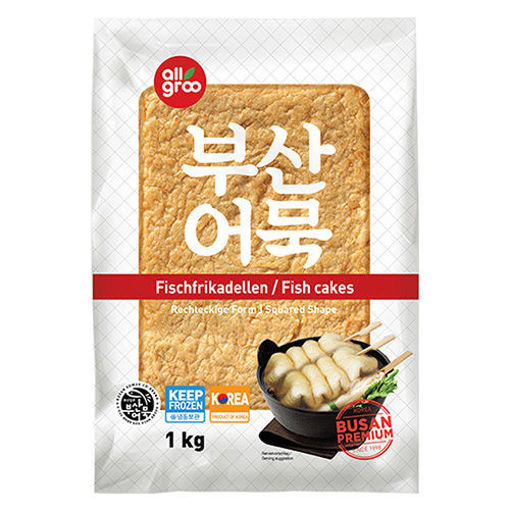 图片 韩国ALLGROO 鱼饼 约18-20张 1公斤包装 1kg