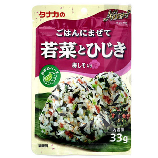 图片 日本田中食品 蔬菜海藻拌饭调味料 蔬菜-海藻 31g