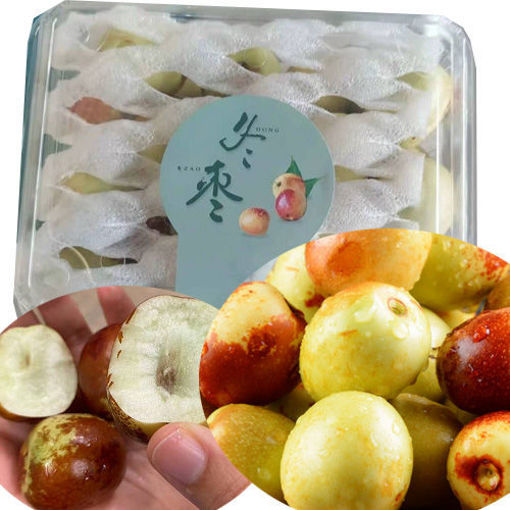 图片 中国进口 酥脆蜜甜新鲜冬枣 500g
