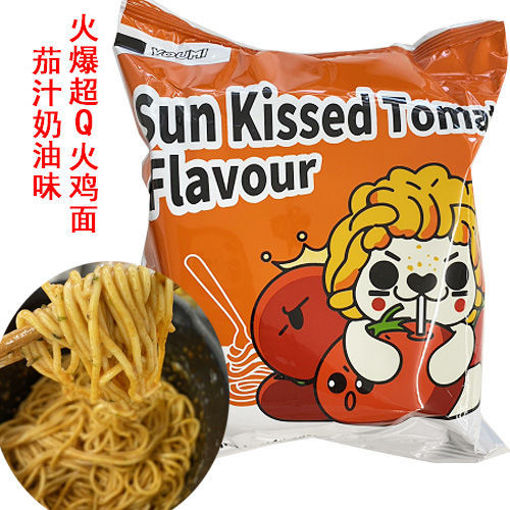 图片 火爆欧洲Youmi火鸡面 奶油茄汁味 118g (红袋)
