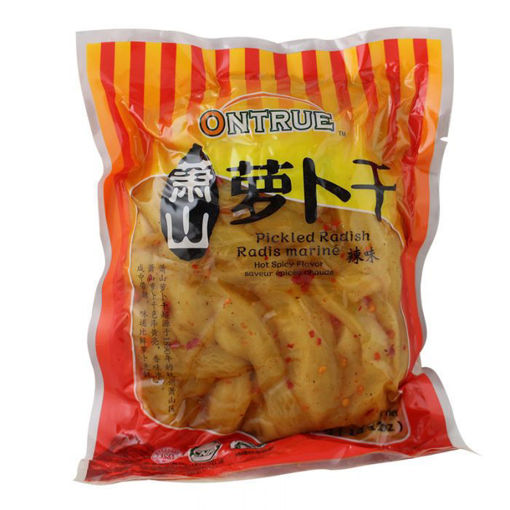 图片 安厨 萧山萝卜干 辣味 红袋 400g 日期见内页