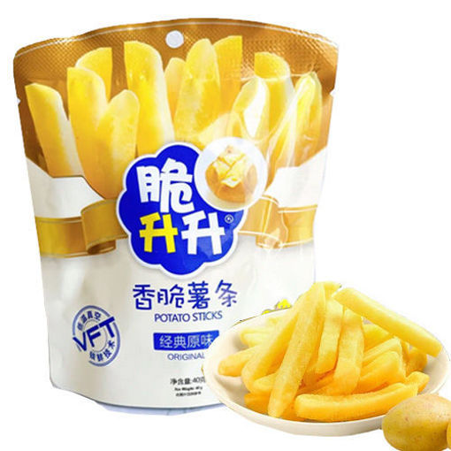 图片 脆升升 香脆薯条 经典原味 40g 日期见内页