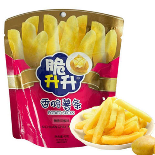 图片 脆升升 香脆薯条 飘香川椒味 40g