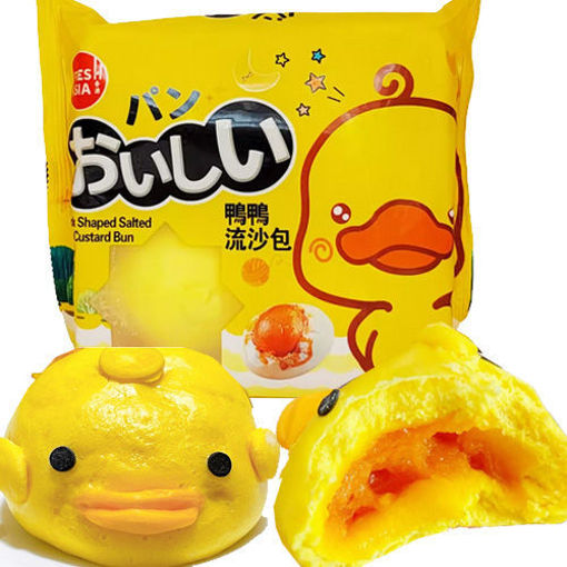 图片 香源 鸭鸭 咸蛋黄流沙包 手工小黄鸭 240g