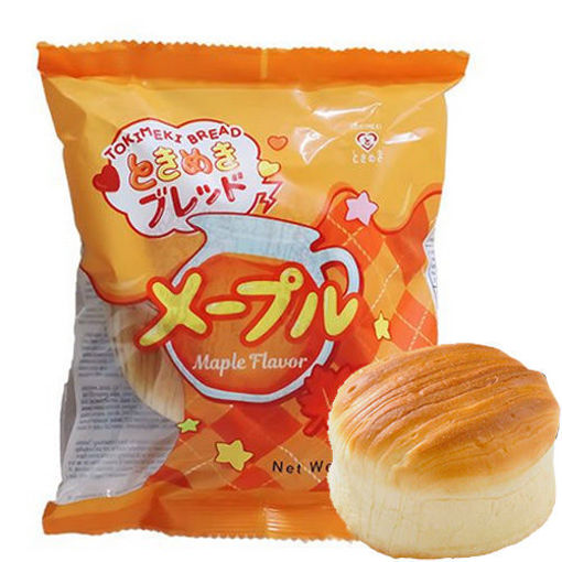 图片 Tokimeki 日本北海道牛乳面包 枫糖味 70g (带独特的焦糖香)
