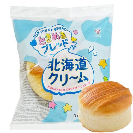 图片 Tokimeki 日本北海道牛乳面包 奶油味 70g