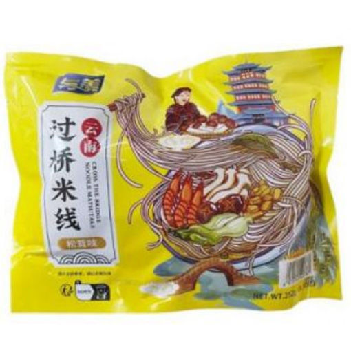 图片 与美 云南过桥米线 松茸味 252g 日期见内页