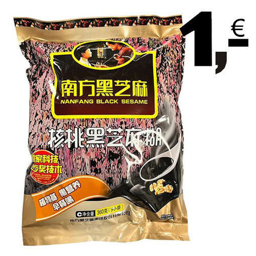 图片 (临期) 1欧特惠! 南方 核桃黑芝麻糊 360g (内含9袋)