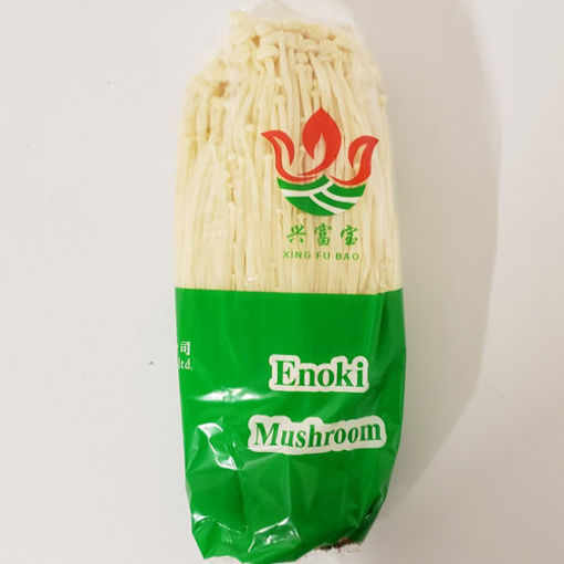 图片 欧盟检测资质! 金针菇 大包200g  (图片包装批次不同有差异)