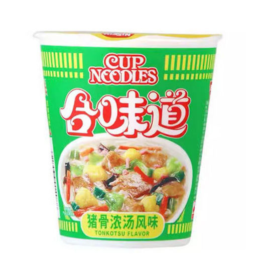 图片 日清 合味道 猪骨浓汤杯面 77g