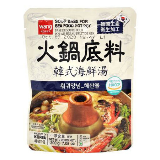 图片 韩国WANG 火锅底料 韩式海鲜汤 200G 