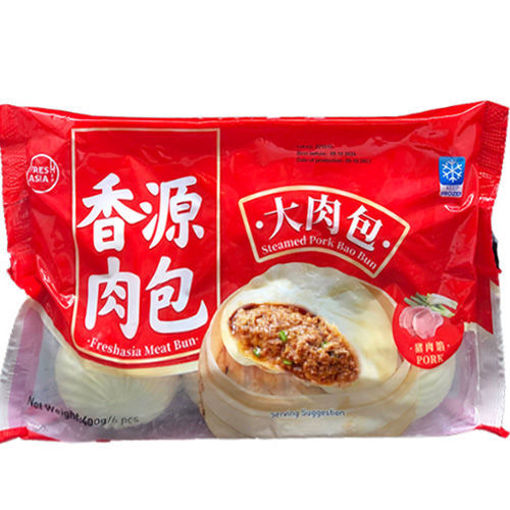 图片 香源 鲜肉大肉包 6颗 450g 红袋