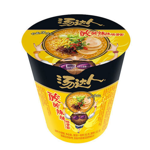 图片 统一汤达人 酸酸辣辣豚骨面  (杯面) 83g