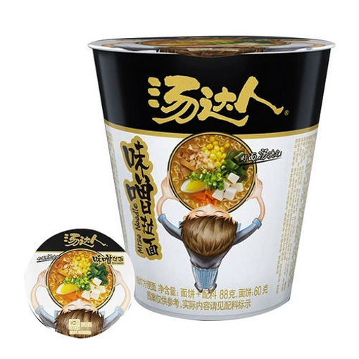 图片 统一汤达人 味增拉面  白色 (杯面) 83g