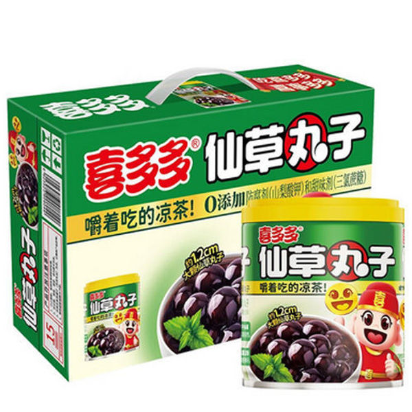 圖片 整箱! 喜多多 仙草丸子 12瓶x200g