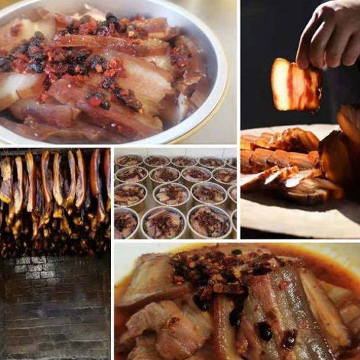 图片 刘记湘菜 豆豉辣椒蒸腊肉 ca.450g 
