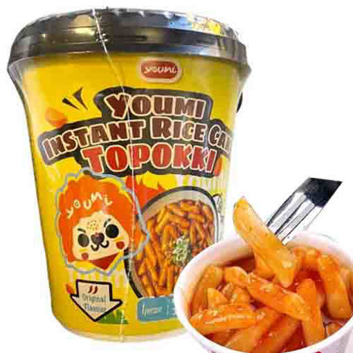 图片 韩国Youmi 炒年糕 街头经典原味 黄盒 145g