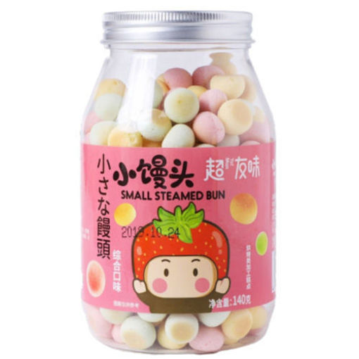 图片 超友味 牛奶小馒头 综合味 瓶 140g