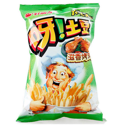 Picture of Potato Chips, BBQ flavor 70g 