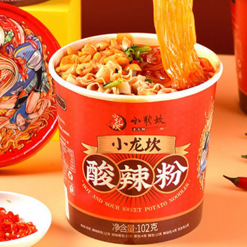 图片 小龙坎 酸辣粉102g 桶装 5包料 日期见内页