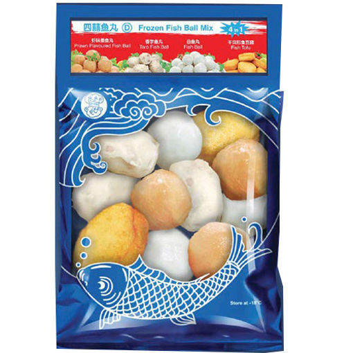 图片 乐乐厨 四喜鱼丸 组合D 300g 