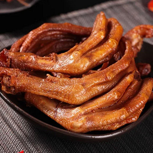 图片 熏辣鸭爪 阿雪卤味 500g