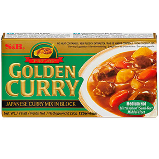 Picture of S&B Golden Curry medium 220g