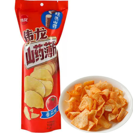 图片 伟龙 山药薄片 番茄味 90g