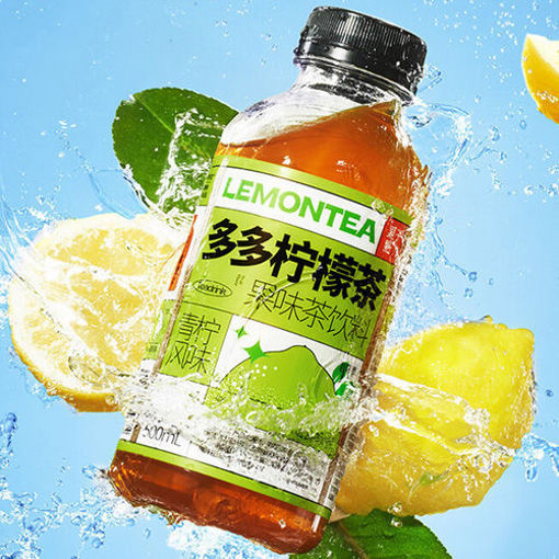 图片 果子熟了 多多柠檬茶 青柠味 500ml 
