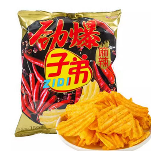 Bild von ZIDI Kartoffelchips würziger Geschmack Scharf 30g 