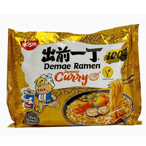 Picture of NISSIN Instant Noodle Curry Flavour 100g